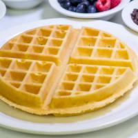 Belgian Waffle · *SUGGESTION: To ensure best quality, place waffle in toaster until crispy and hot.