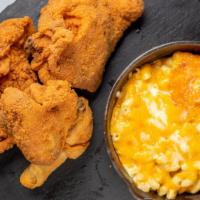 The Best Fried Chicken · 2 or 4 pieces served with 2 sides.