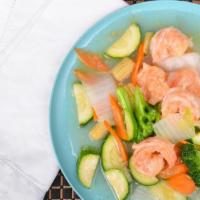Shrimp With Chinese Vegetables (Small) · 