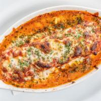 Lasagna Papa'S · Homemade layers of pasta, meat, ricotta and mozzarella cheese in our famous meat sauce. Our ...