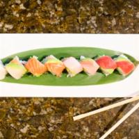 Sushi Regular · Seven pieces of chef's sushi and one California roll.

Consuming raw or undercooked meats, p...
