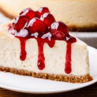 Ny Cheesecake · NY cheesecake with your favorite topping.