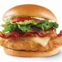 Asiago Ranch Classic Chicken Club · A juicy, lightly breaded chicken breast taken over the top with thick Applewood smoked bacon...