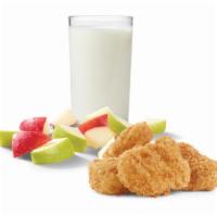 Kids' 4Pc Nuggets · 100% white-meat chicken breaded to crispy perfection and served with your choice of 6 dippin...