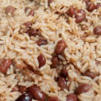 Gallo Pinto (Rice & Beans) · Sauteed with Onions.  Approx. 16 Oz.