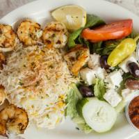 Grilled Shrimp Platter · Grilled Jumbo Shrimp marinated with chef’s special sauce.