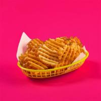 Waffle Fries · Crispy Classic Waffle Fries.