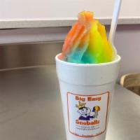 Large Snoball · Choice of up to 3 flavors and toppings. (For Cream Flavors only, if multiple flavors are cho...