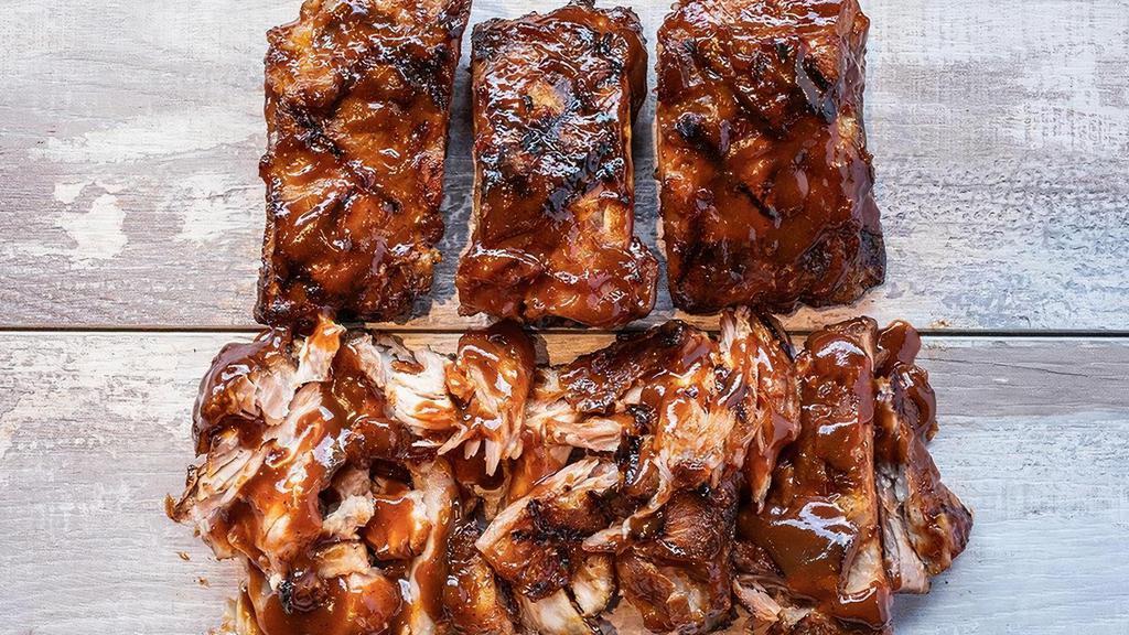 Smoke Shack Baby Backs Half Rack · Sticky, smoked and fork-tender baby backs cut in half