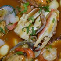 Parihuela Seafood Soup / Sopa De Mariscos De Parihuela · 