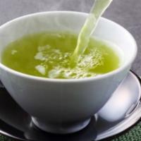 Hot Green Tea · Green tea has been shown to improve blood flow and lower cholesterol. It contains healthy bi...