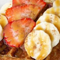 Protein Waffles · Warm and golden waffles with all the good nutrition you need! Flavors: original or maple pec...