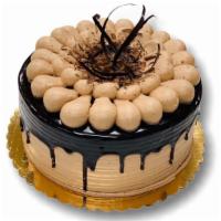Chocolate Mousse Cake · Silky chocolate mousse cake is finished with dark chocolate shavings and Chocolate ganache.