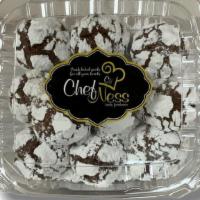 Chocolate Snowball Cookie · They are fudgy and chewy very delicious double chocolate cookie