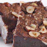 Pecan Fudge Brownie  · Ultra rich and fudgy brownies with crispy tops but soft and chewy middles. Topped with pecan...