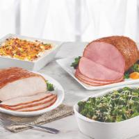 Honey Baked Ham & Turkey Feast · A complete meal your friends and family are sure to love! The Honey Baked Ham & Turkey Feast...