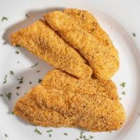 Fried Catfish · Catfish filets (No Bones) fried to perfection in our house batter with 2 sides of our choice.