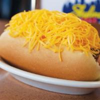 Cheese Coney · 350 cal. Skyline’s classic cheese coney is a specially-made hot dog in a steamed bun, with m...