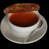Roma Tomato Basil Soup · Cup - 230 Cal.  Bowl - 740 cal.