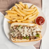Philly Combo · BEEF OR CHICKEN
SERVED WITH FRIES AND DRINK