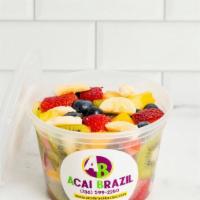 Fruits Salad · Assorted Fruits - Strawberries, blueberries, mango, pineapples, kiwi and bananas