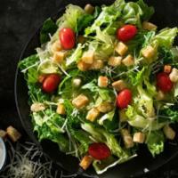 Caesar Salad · Small: 100 cal., medium: 120 cal., party: 100 cal. Lettuce, grape tomatoes, shredded parmesa...