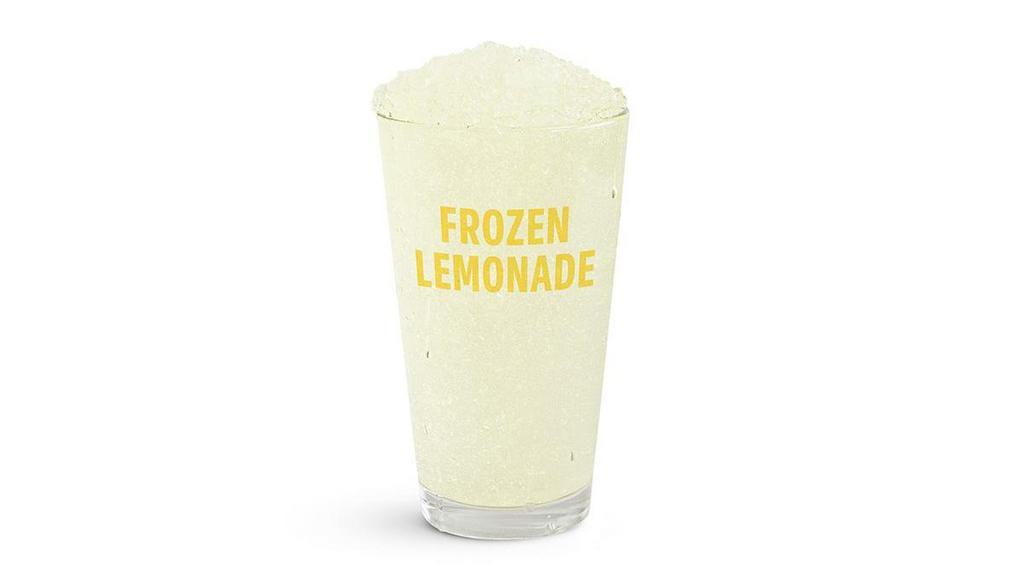 Frozen Lemonade · Sweet and tart frozen lemonade made with real fruit and cane sugar