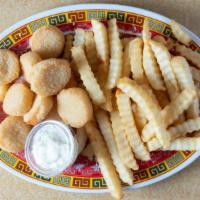 Fried Scallops · 10 pieces.