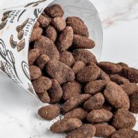 Oreo Pecans · Roasted Pecans covered with Oreo cookies