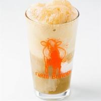 Root Beer Float · Local Red Hare root beer and Morelli's homemade vanilla ice cream.