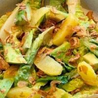 Baby Gem Salad* · Orange, Avocado, Crispy Shallot, Plum Vinaigrette  (Contains Gluten)