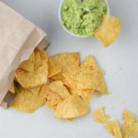 Guacamole & Chips · Housemade guacamole made with fresh avocados, lime juice, jalapeños & cilantro.