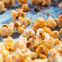 Lime Spiced Popcorn · Kettle-popped popcorn spiced with our secret spice mix.