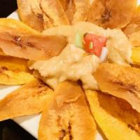 Fried Plantains · Vegetarian. Five plantains with pikliz.