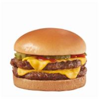 Original Cheeseburger 1/3Lb* Double	 · A Signature Stackburger with two 100% seasoned real beef patties, topped with perfectly melt...