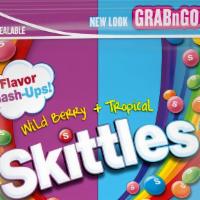 Skittles Flavor Mash-Ups · Skittles® Flavor Mash-Ups Pouch is filled with a blend of 10 Tropical and Wild Berry flavors...