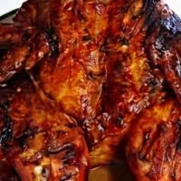 Whole Roasted Grilled Chicken · 8 piece chicken (2 Breast, 2 Thigh, 2 legs, 2 wings).