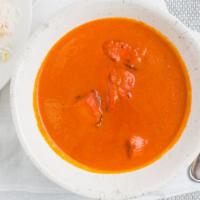 Chicken Tikka Masala · A blend of flavorful spices with freshly-made creamy tomato based sauces. comes with basmati...