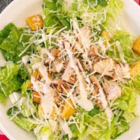 Ensalada Cesar Con Pollo/Caesar Chicken Salad · 