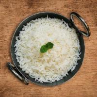 Steamed Rice · Aromatic Basmati rice cooked in steam
