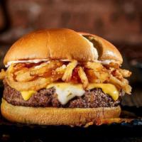The Melt-In-Your-Mouth · A patty melt made with a juicy Chuck Burger, American cheese, pepper jack cheese, fried onio...