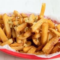 Truffle Fries With Parmesan Cheese · 