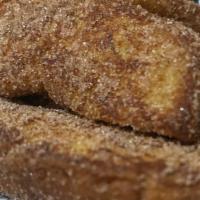 Cinnamon Toast Sticks · Try these 5 delicious cinnamon toast sticks. 
** Add dipping icing for .50 cent more