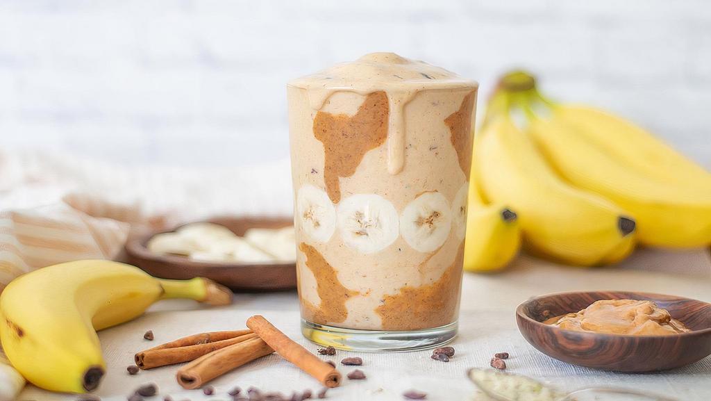 Nutty Vegan · Healthy creamy nix of peanut butter, almonds, coconut milk and banana
