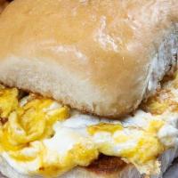 Hailey P'S Egg Sandwich · Fresh fried egg served on a sourdough bun.