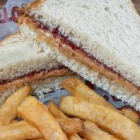 Peanut Butter-N-Jelly · A classic PB&J with grape jelly and your choice of smooth or crunchy peanut butter.