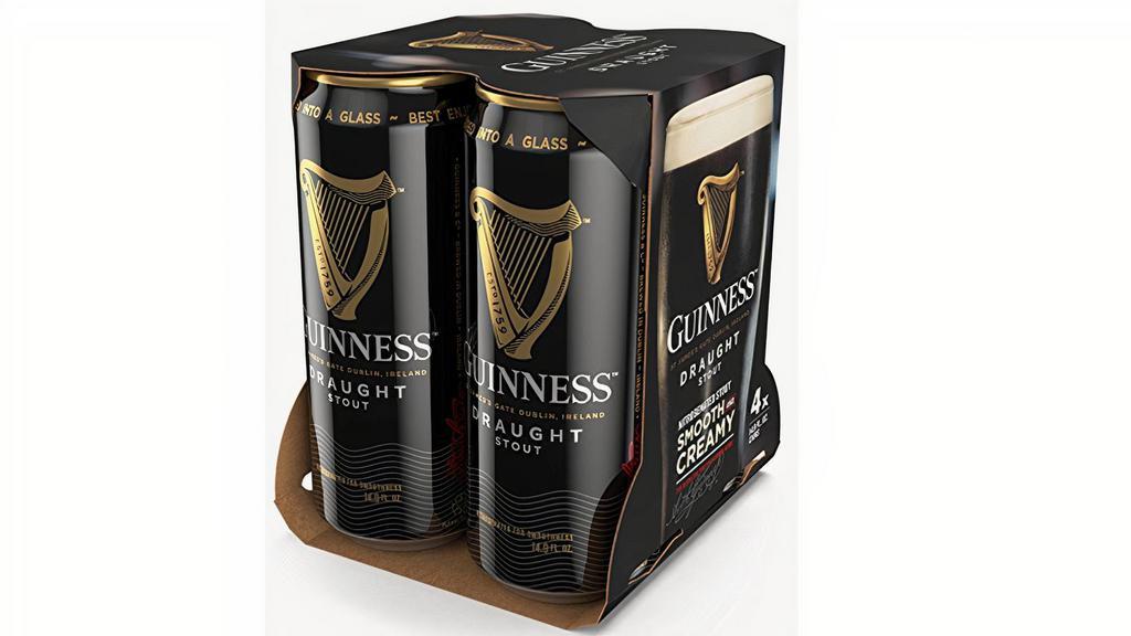 Guinness - 4 Pack - 14.9Oz Cans (4.2% Abv) · 4 Pack - 14.9oz Cans (4.2% ABV)
