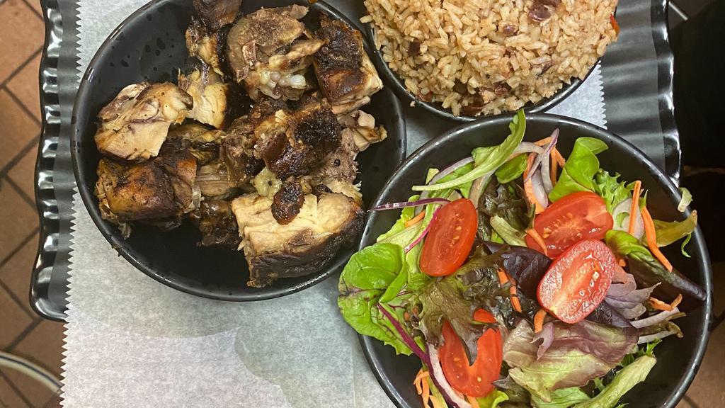 Jerk Chicken · Home cook style jerk chicken.