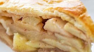 Apple Pie · Served warm with a scoop of locally made vanilla ice cream.