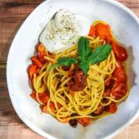 Spaghetti Bolognese · Sauteed with our secret grandma's bolognese sauce.